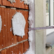 Baumit Aufdoppeln der Fassade Überprüfung Schritt 2