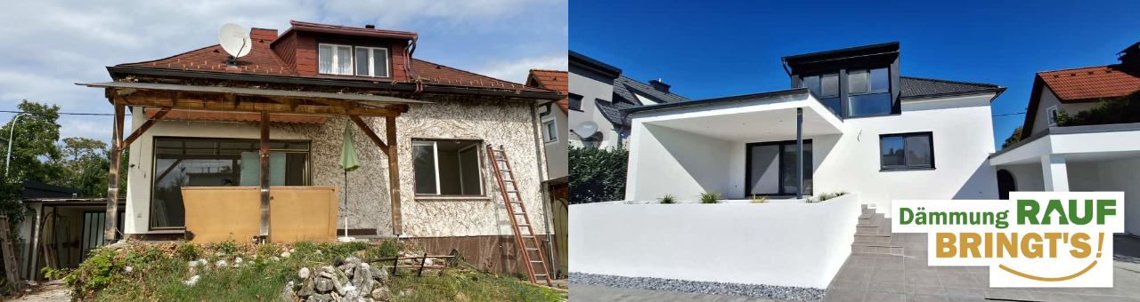 Thermische Sanierung Haus 60er Jahre