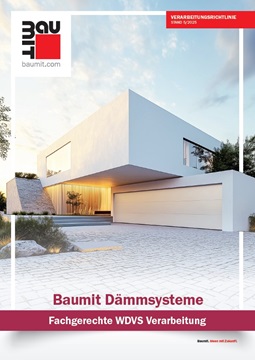 Baumit WDVS Verarbeitungsrichtlinie