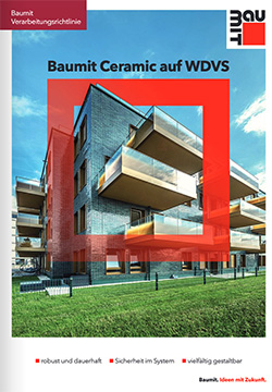 Baumit Ceramic auf WDVS Verarbeitungsrichtlinie