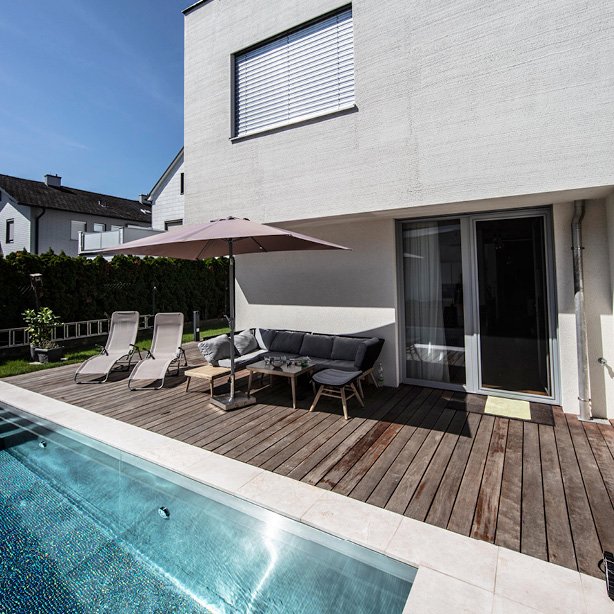 Hochwertige Fassade und höchste Farbbrillanz mit Baumit Pura Hochwertige Fassade und höchste Farbbrillanz mit Baumit Pura