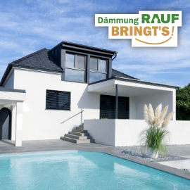 Dämmung rauf bringt’s