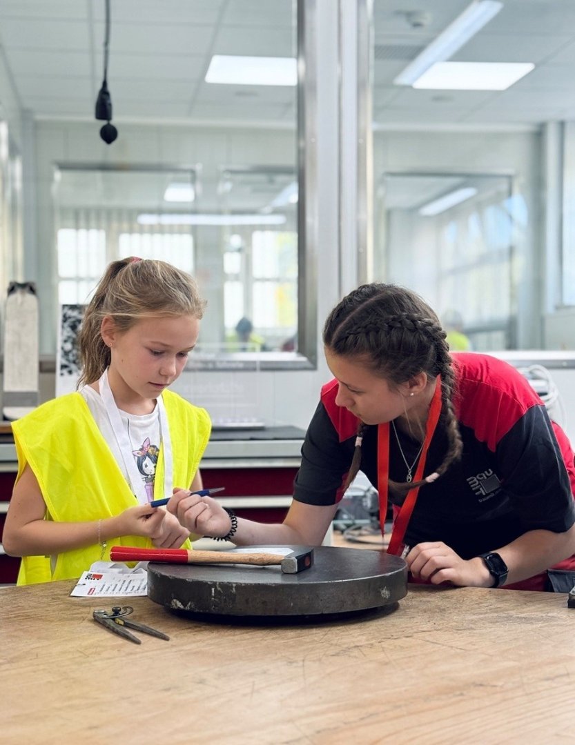 Baumit Lehrwerkstätte technische Berufe ausprobieren
