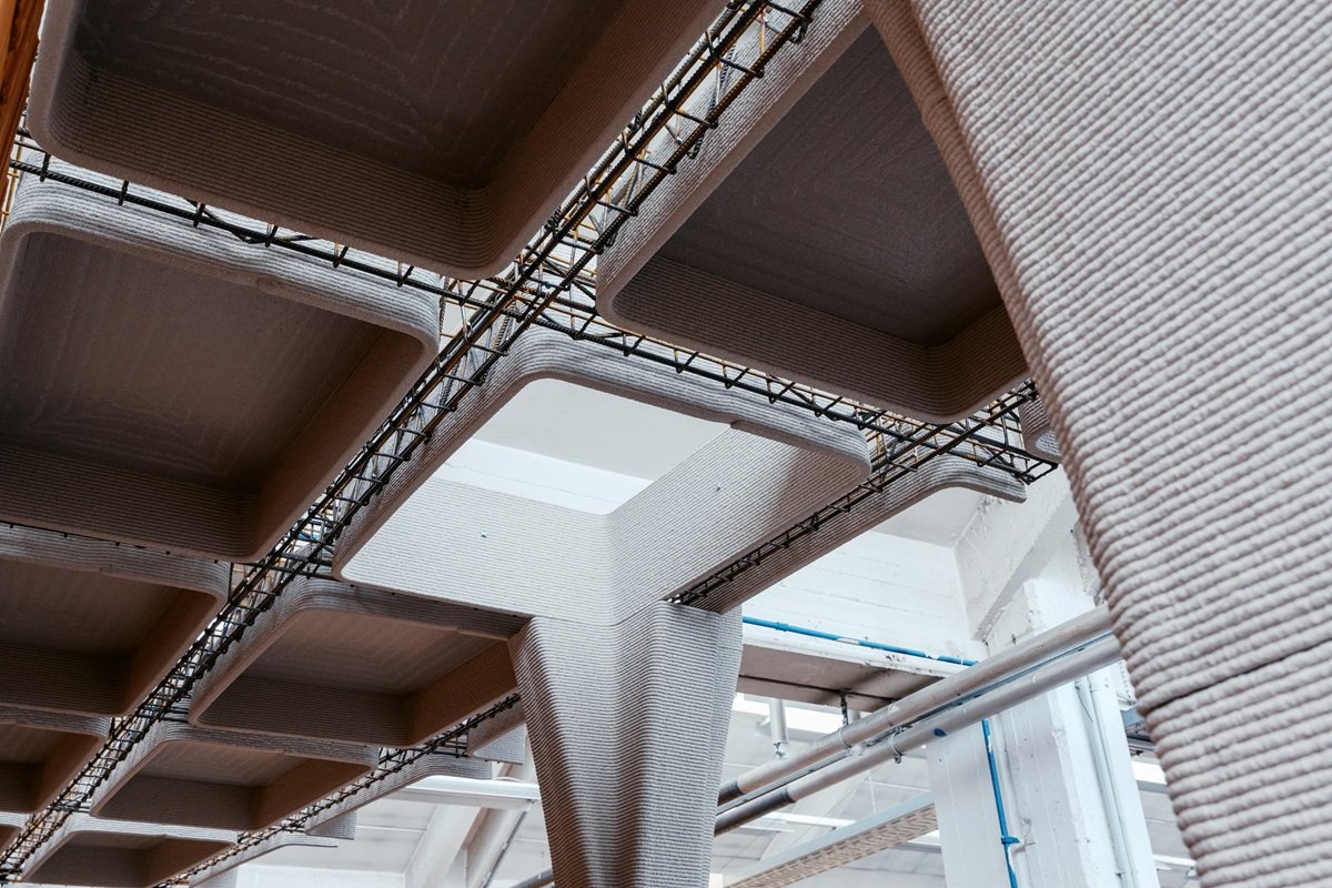 Baumit BauMinator 3D-Betondruck Pavillon Reallabor