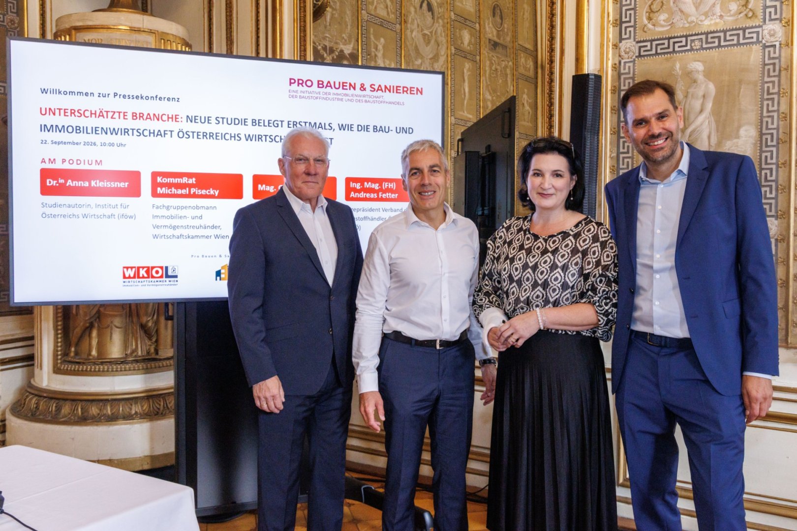 Neue iföw-Studie belegt: Bau- und Immobilienbranche wird als Wirtschaftsmotor für den Standort Österreich stark unterschätzt Neue iföw-Studie belegt: Bau- und Immobilienbranche wird als Wirtschaftsmotor für den Standort Österreich stark unterschätzt