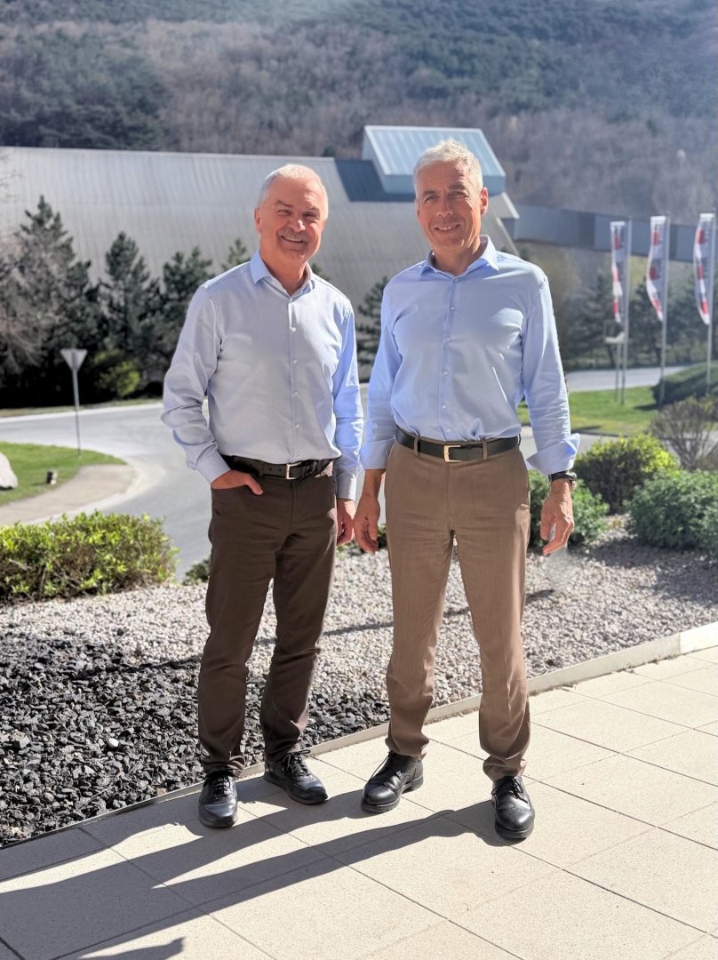 Baumit nimmt neue Rohmehlmühle in Betrieb