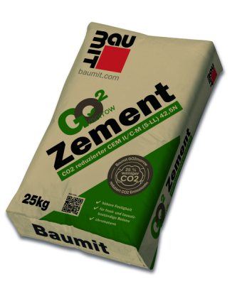 Baumit GO2morrow Zement CEM II/ C-M (S-LL) 42,5 N